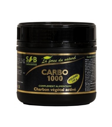 Charbon végétal activé en poudre – 150 grammes