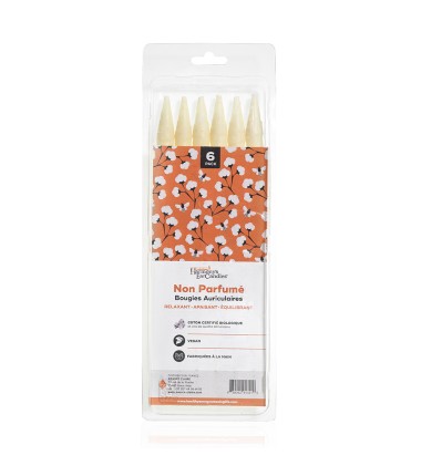 Bougies harmony's candles bougies auriculaires (oreilles)- Détente/Bienfaits/Cire