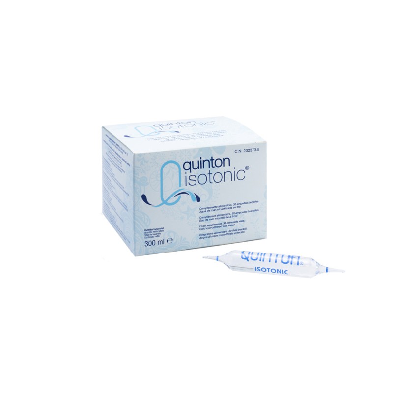 Quinton isotonique 30 ampoules