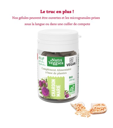 Chardon Marie Bio végan phyto