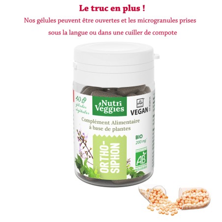 Orthosiphon Bio végan.Phytothérapie