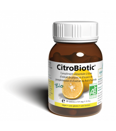 CitroBiotic bio + Acérola 30 Capsules