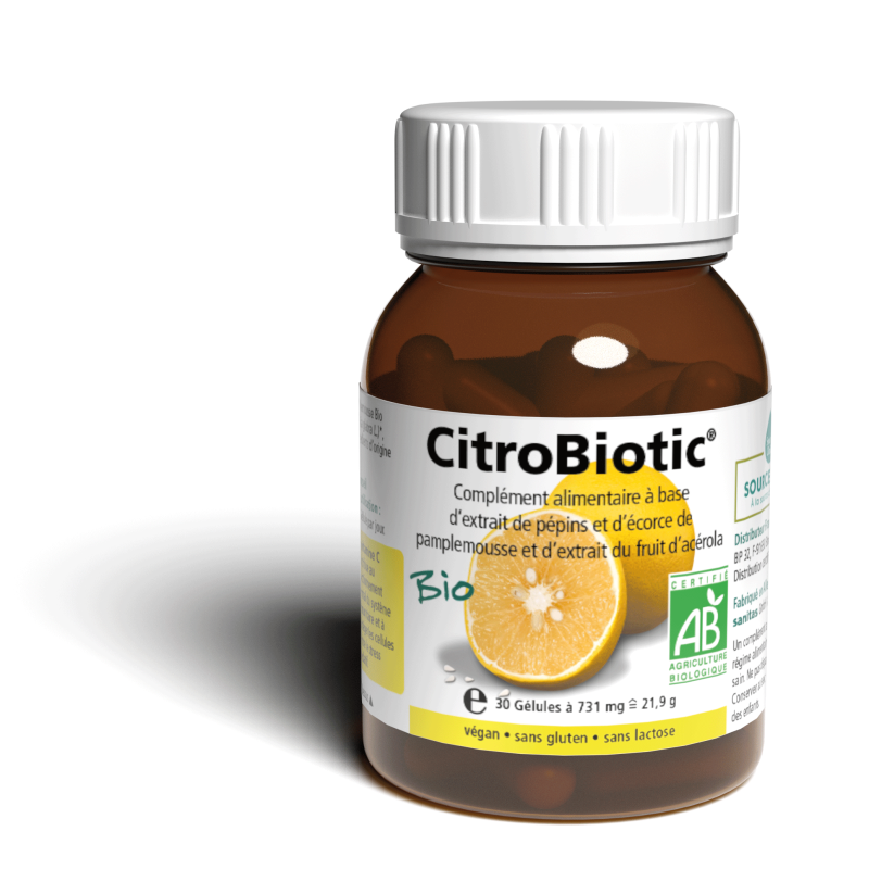 (CitroBiotic + Acérola) Gélules Bio*