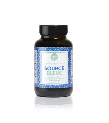 SOURCE BLEUE® 90 gélules - spiruline et phycocyanine - Vitalité - Immunité