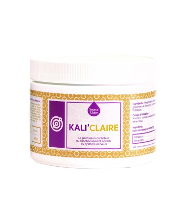 Kali'Claire, mélange de 3 potassium Max Gerson