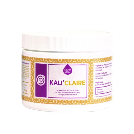 Kali'Claire, mélange de 3 potassium Max Gerson