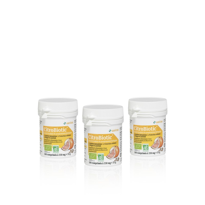 Lot de 3 CitroBiotic ® Comprimés