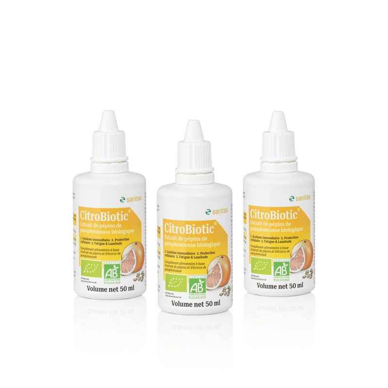 CitroBiotic ® 50ml lot de 3 CitroBiotic ® 50ml lot de 3