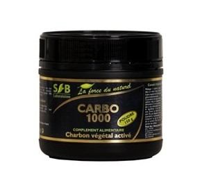 Carbo 1000 Charbon végétal activé 150g