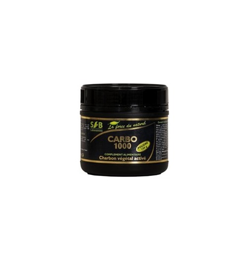 Carbo 1000 Charbon végétal activé 150g