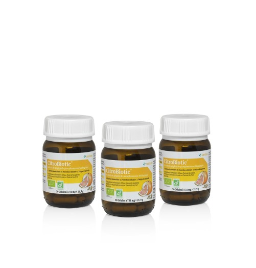CitroBiotic + Acérola Gélules Bio LOT de 3
