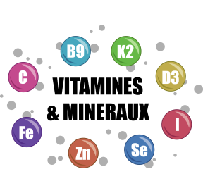 Mix VM .Mélange vitamines et minéraux. Végan