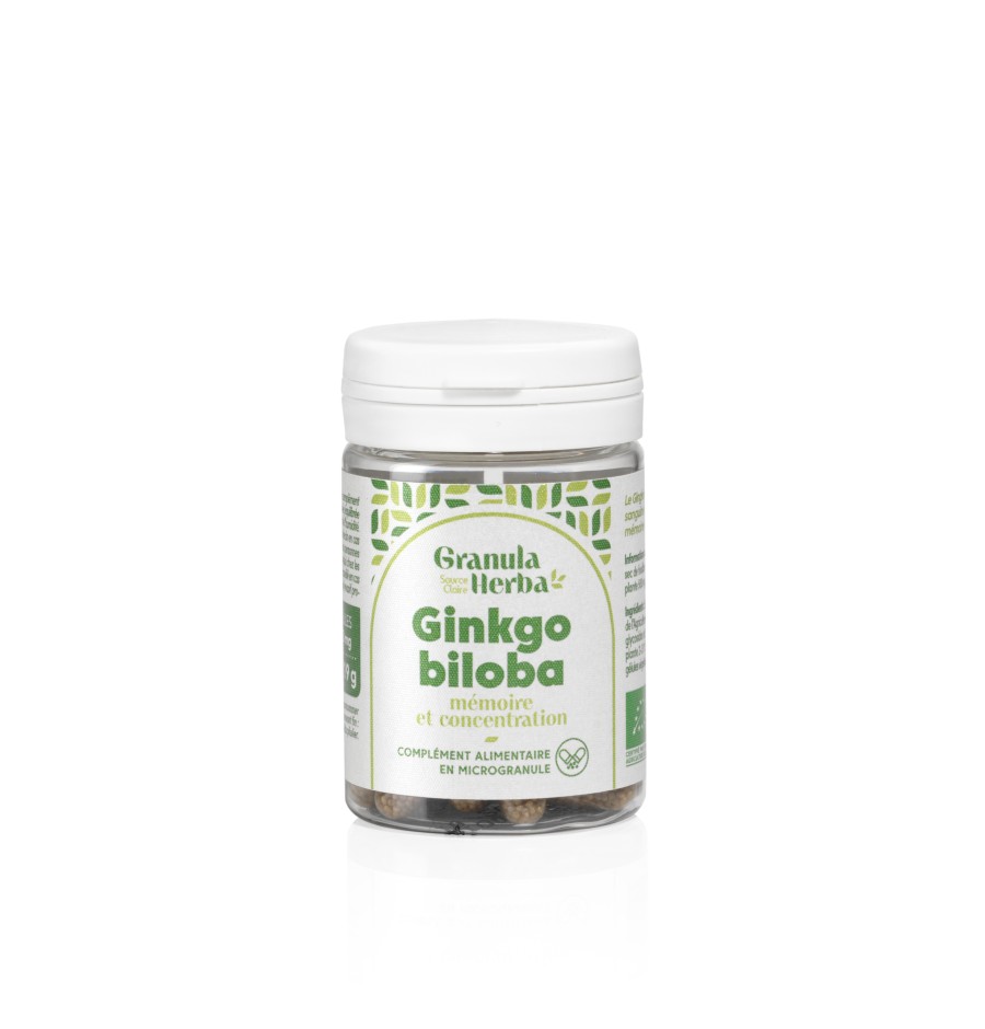 Ginkgo Biloba Bio Granula Herba 40 gélules