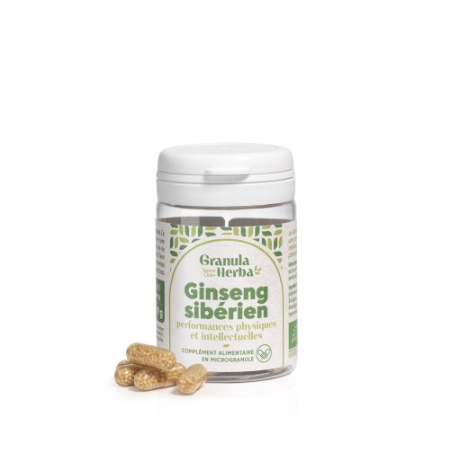 Ginseng Sibérien Bio Granula Herba 40 gélules