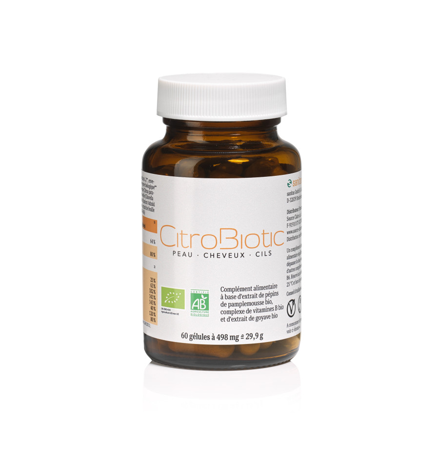 Citrobiotic ® peau cheveux cils BIO Citrobiotic ® peau cheveux cils BIO