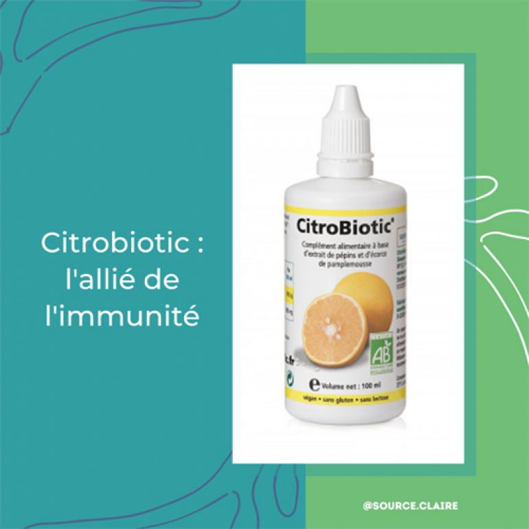 Citrobiotic, l'allié de votre immunité