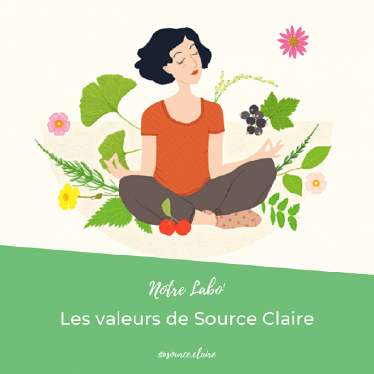 Les valeurs de Source Claire